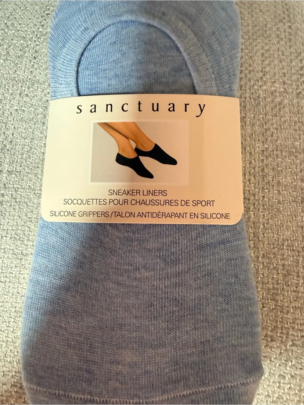 Sanctuary Sky Blue No-Show Sneaker Liners